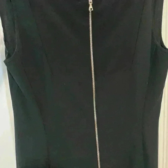 Narciso Rodriguez Elegant Black Dress designer size 4 vintage - Picture 16 of 16